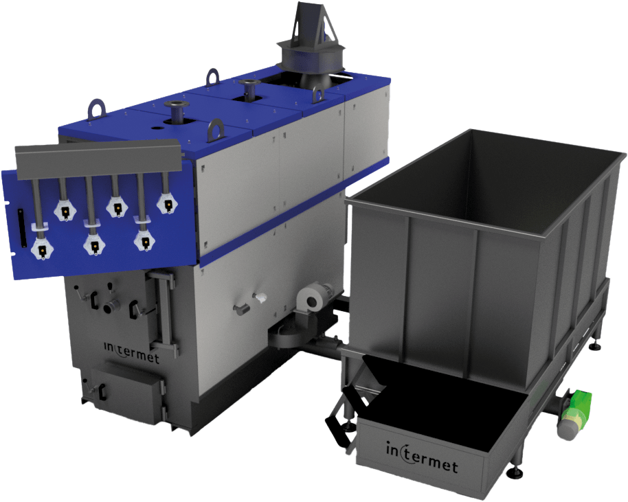 kocioł Ekomat II Podawanie paliwa 2